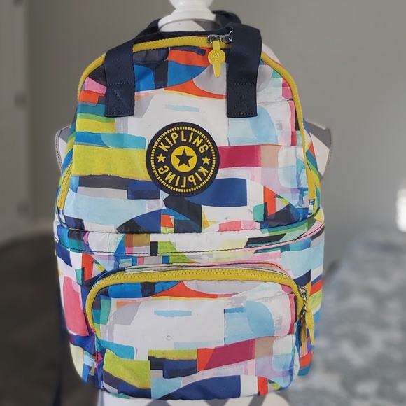 Kipling Multicolor Abstract Backpack - Picture 6 of 8